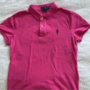 Ralph Lauren Hot Pink Polo Shirt